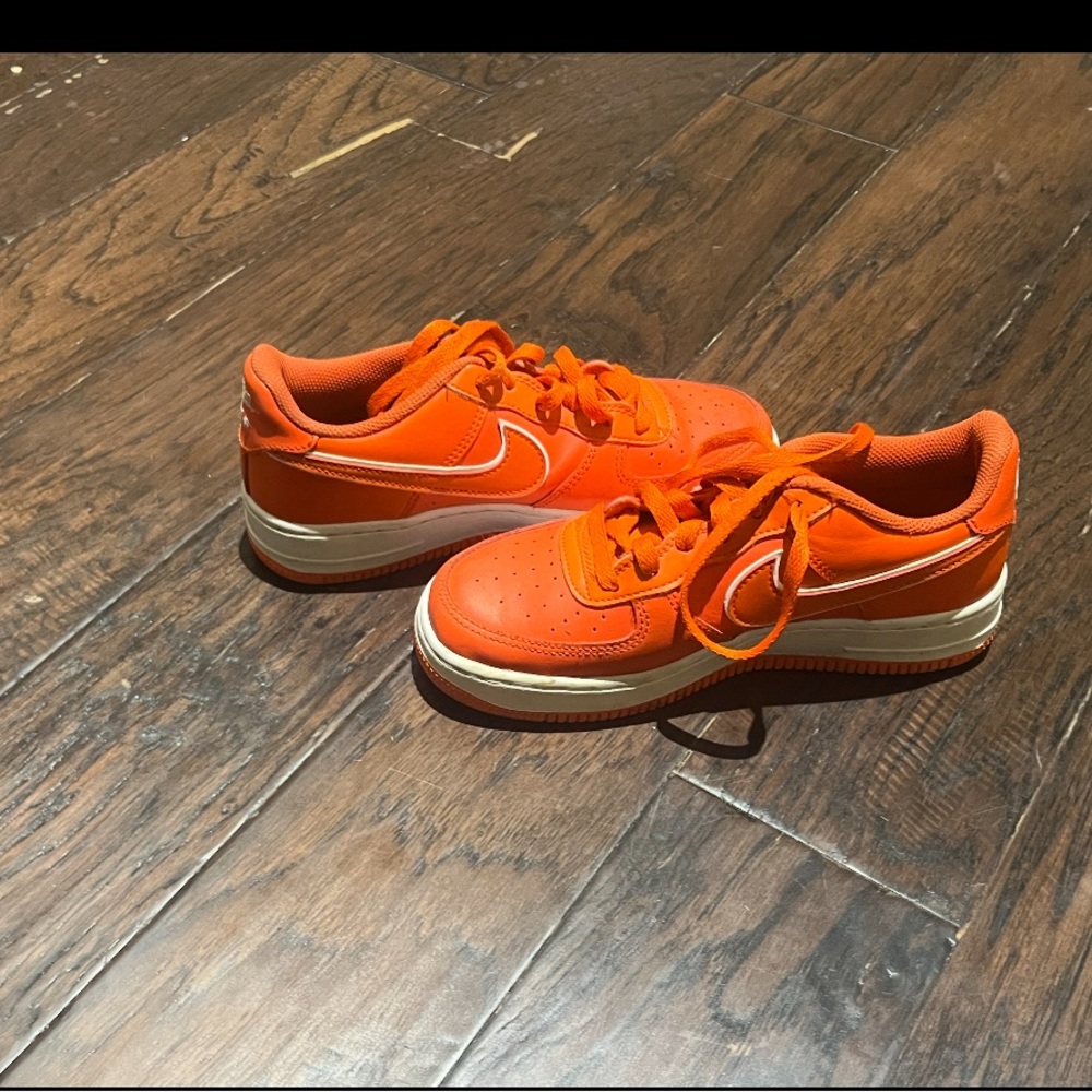 Nike Kids Bright Orange Sneakers